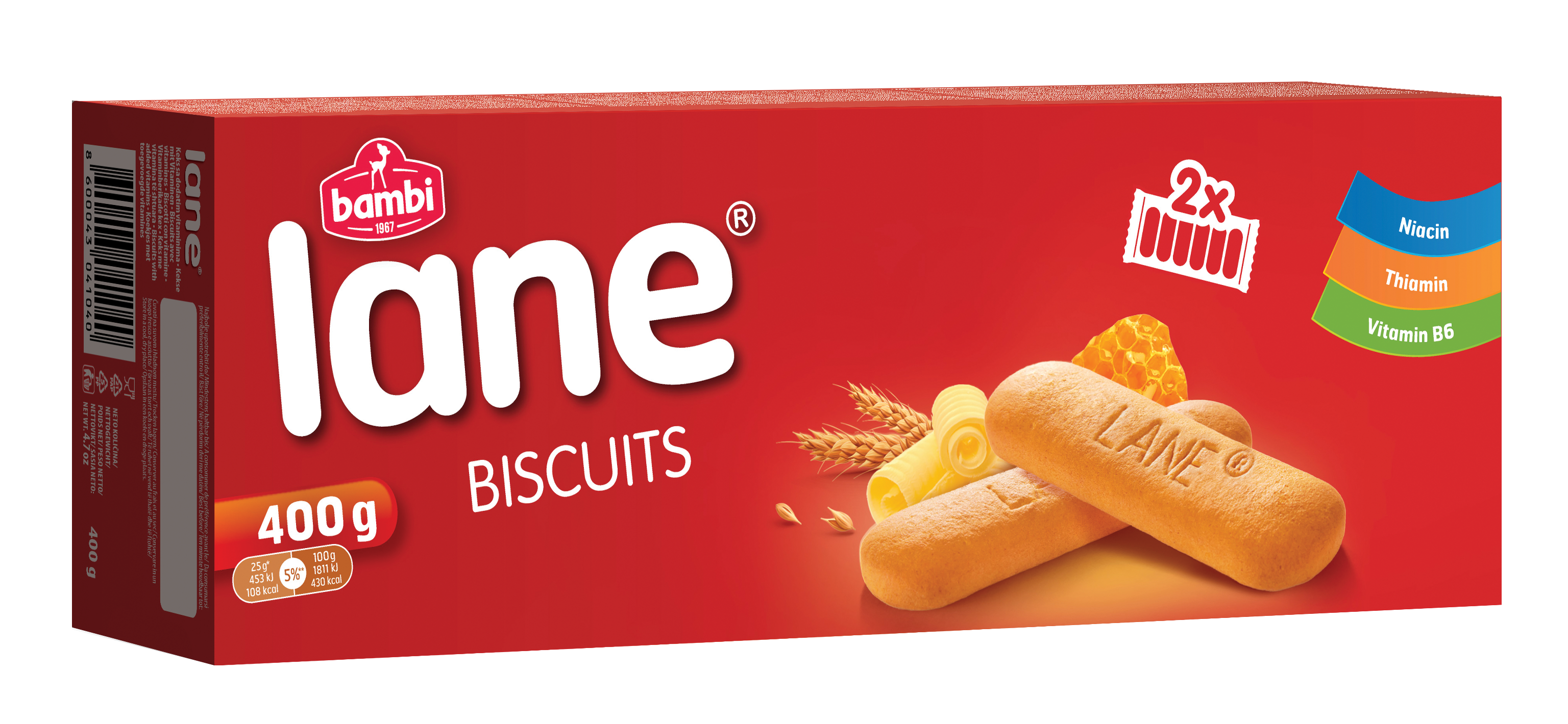 Lane biscuits 400g